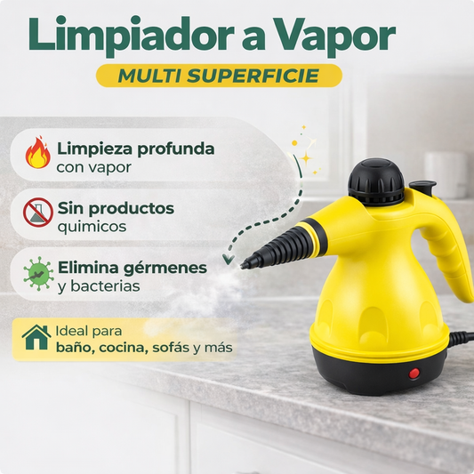 Limpiador a Vapor Multi superficie